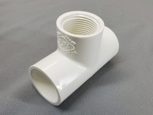 1"Slip X FPT PVC Tee