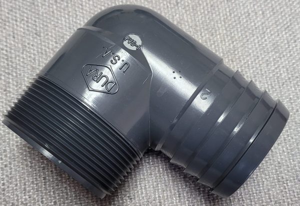 Barb-Insert x MPT 90 Elbow