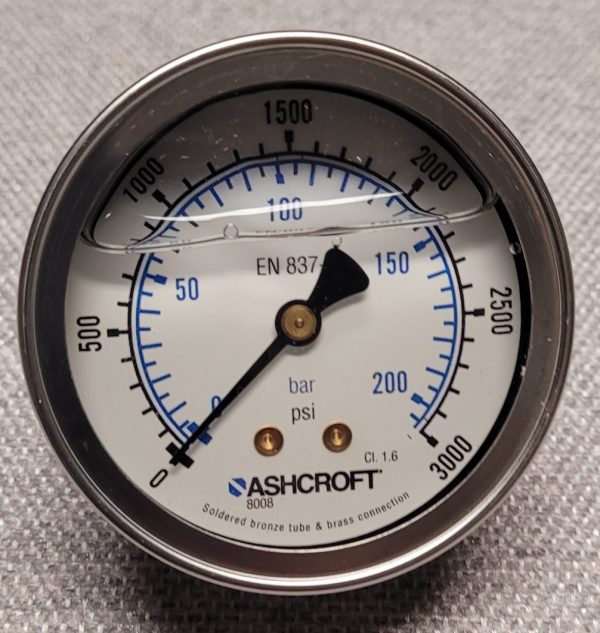 System Pressure Guage